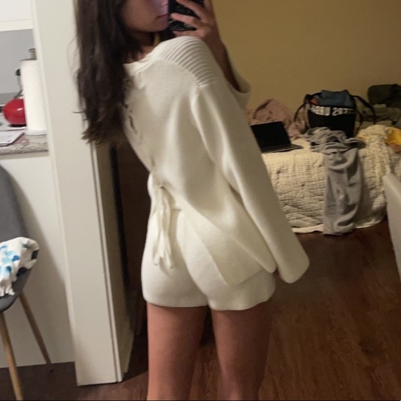 Princess Polly Sweaters - Princess Polly white knit set